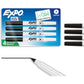 Expo Low-Odor Dry Erase Markers, Ultra-Fine Tip, Black, 4 Count