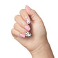 KISS imPRESS No Glue Mani Press On Nails, Design, Includes 30 Nails, Prep Pad, Instructions Sheet, 1 Manicure Stick, 1 Mini File