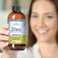 Liquid Zinc Supplement by Nutrinoche: Organic Liquid Drops - Ionic Zinc and Picolinate Alternative - 99.99% Ultra Pure Crystalline Nano Particles - for Adults and Children - (8 oz)