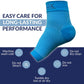 SB SOX Plantar Fasciitis Relief Socks – Ankle Brace Compression Sleeve – Arch Support for Foot Pain, Swelling, Heel Spurs – Foot Brace for Achilles Tendonitis Relief, Injury Recovery (Blue, Medium)