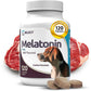 K9 Select Melatonin for Dogs - Calming Aid Tasty Dog Supplement - Helps Overall Health with Quiet Moments and Composure - Reduce Stress Calming Treats for Small Dogs - 1 mg, 180 Vegetable Capsules