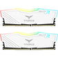 TEAMGROUP T-Force Delta RGB DDR4 32GB (2x16GB) 3600MHz (PC4-28800) CL18 Desktop Gaming Memory Module Ram TF3D432G3600HC18JDC01 - Black