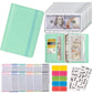 Buy now NICOOTHBudget Binder Cash Envelopes A6 Money Saving Binder with Zipper envelopes (Purple) at indiglob india
