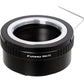Fotasy Manual Cannon EF Lens to E Mount Adapter, EFS E Mount, EF Adapter to E Mount, Compatible with Sony Mirrorless a7 a7r a7s a7 II III IV a9 a9II a7c aplha 1 a6600 a6500 a6400 a6300