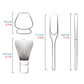 Buy now TEANAGOO MA-01 Japanese Matcha Ceremony Accessory, Matcha Whisk (Chasen), Traditional Scoop (Chashaku), Tea Spoon, Whisk Holder, The Perfect Set to Prepare a Traditional Cup of Matcha.… at indiglob india