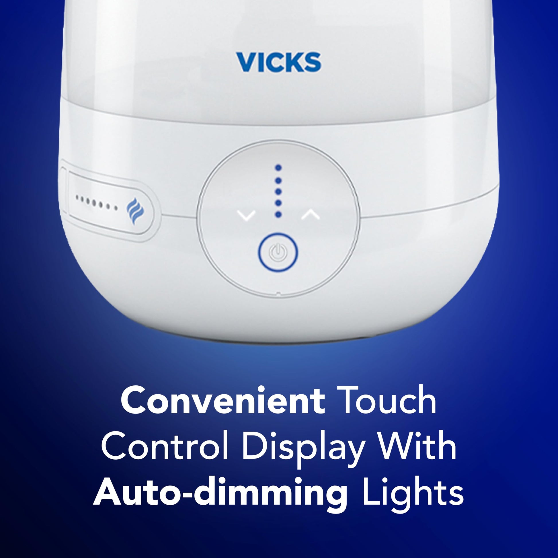 Buy now Vicks FilterFree Plus Cool Mist Plus Humidifier (VUL565), Medium Room ƒ??Filter-Free Cool Mist Humidifier for Baby, Kids and Adult Rooms, Works with Vicks VapoPads at indiglob india
