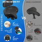 Buy now Bicycle Seat, Bike Seat for Women Men Extra Comfort Wide, Oversized Comfortable Seats Saddle for Peloton Bikes, Fit for Exercise Bikes, Electric Bikes, Mountain Bikes, Cruiser Bikes at indiglob india