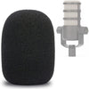 PodMic Pop Filter Foam Cover - Mic Windscreen Wind Cover Customized for Rode PodMic USB Versatile Dynamic Broadcast Microphone to Blocks Out Plosives - 1 pcs