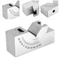 Angle V Block Milling Stainless Steel Precision Micro Adjustable Angle Gauge with Wrench for Milling Lathe