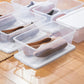 Buy now Sterilite 24-Pack 6 Quart Storage Box, Stackable Clear Plastic Bins with Snap-On Lids - Heavy-Duty Organizing Containers for Closet, Bathroom, and Office at indiglob india