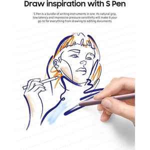 Galaxy Tab S6 Lite Stylus Pen Replacement for Samsung Galaxy Tab S6 Lite (EJ-PP610) Stylus Touch S Pen (Chiffon Rose)