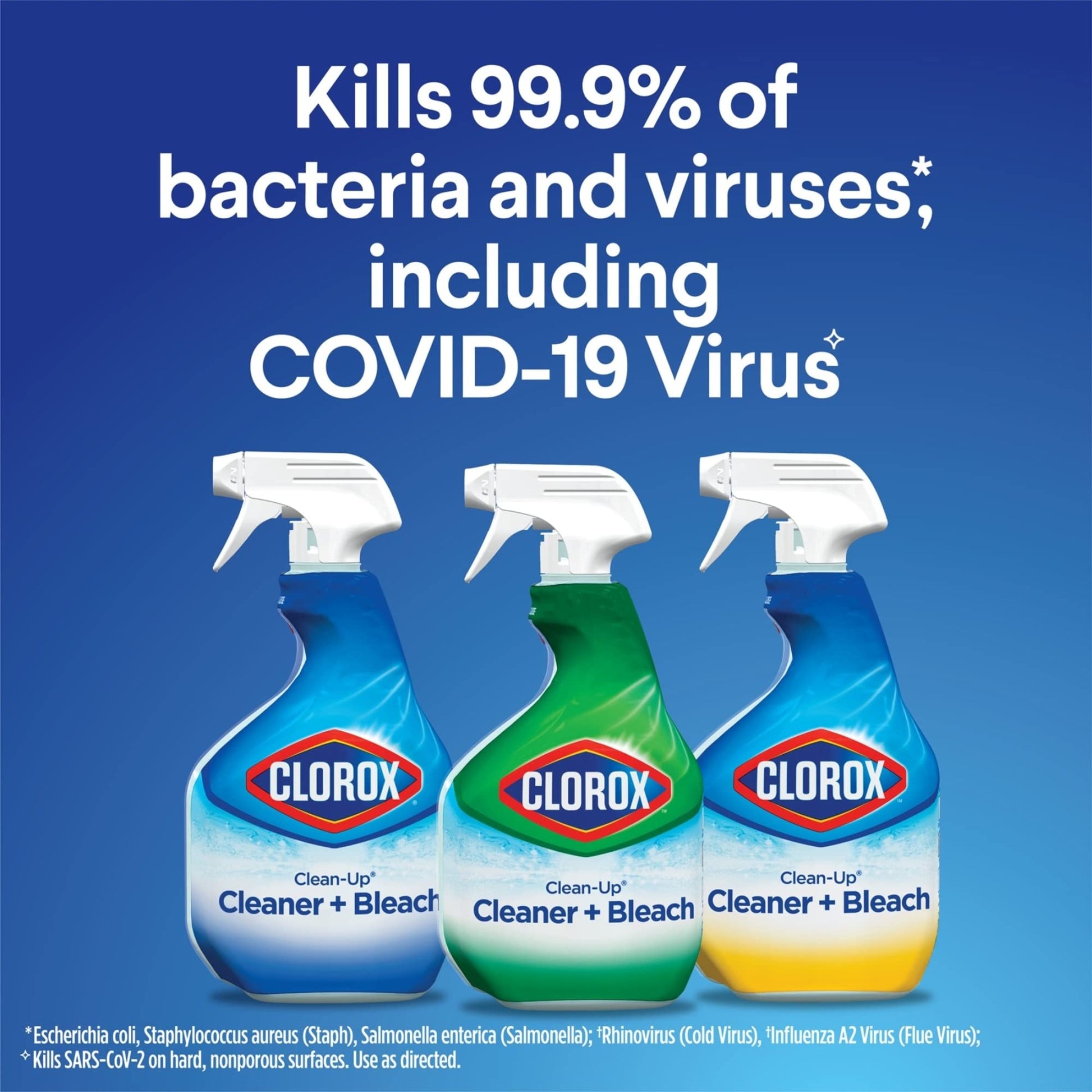 Buy now Clorox® Clean-Up® All Purpose Cleaner with Bleach, Spray Bottle, Rain Clean, 32 Fluid Ounces at indiglob india