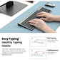 cimetech EasyTyping KF10 Wireless Keyboard and Mouse Combo, [Silent Scissor Switch Keys][Labor-Saving Keys]Ultra Slim Wireless Computer Keyboard and Mouse, Easy Setup for PC/Laptop/Mac/Windows - Grey
