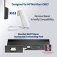 Buy now VIVO Quick Attach VESA Adapter Designed for HP Monitors 27er, 27es, 27ea, 25er, 25es, 24ea, 24es, 23er, 23es, 22er, 22es, 22f, 23f, 24f, 25f, 27f, 27fw VESA 75x75m and 100x100mm, MOUNT-HP27ER at indiglob india