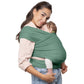 Buy now Boba Baby Wrap Carrier – Original Baby Sling Carrier for Newborns (7–35 lbs), Soft, Secure, Hands-Free & Ergonomic, Ideal for Comfortable Bonding, New Parents (Grey) at indiglob india