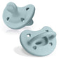 Buy now Chicco PhysioForma Silicone Orthodontic Pacifier, 0-6m | 100% Soft Silicone | Supports Breathing & Oral Development | Satin-Textured Nipple | Includes Sterilizing Case | BPA Free | Blue/Green, 2pk at indiglob india
