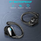 Wireless Earbud Sport, Bluetooth 5.3 Headphones with Noise Cancelling Mic, 75H HiFi Stereo Over Ear Bud with LED Display and USB-C, IP7 Waterproof Earphones, Button Control, for iOS/Android