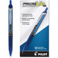 Pilot, Precise V10 RT Refillable & Retractable Rolling Ball Pens, Bold Point 1 mm, Blue, Pack of 12