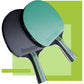 Senston Ping Pong Paddles Table Tennis Paddle for Entertainment or Competition - Ping Pong Paddle Set with Advanced Speed, Control