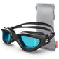 Buy now ZIONOR Swim Goggles, G1 SE Swimming Goggles Anti-Fog for Adult Men Women One Size A5-clear Blue Lens Black Frame at indiglob india