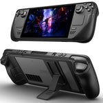 Buy now JSAUX Kickstand Case Compatible with Steam Deck/OLED, PC0105 Upgrade The Adjustable Angle Stand Steam Deck Cover TPU Protective Case, Shock-Absorption, Non-Slip and Anti-Scratch Design at indiglob india