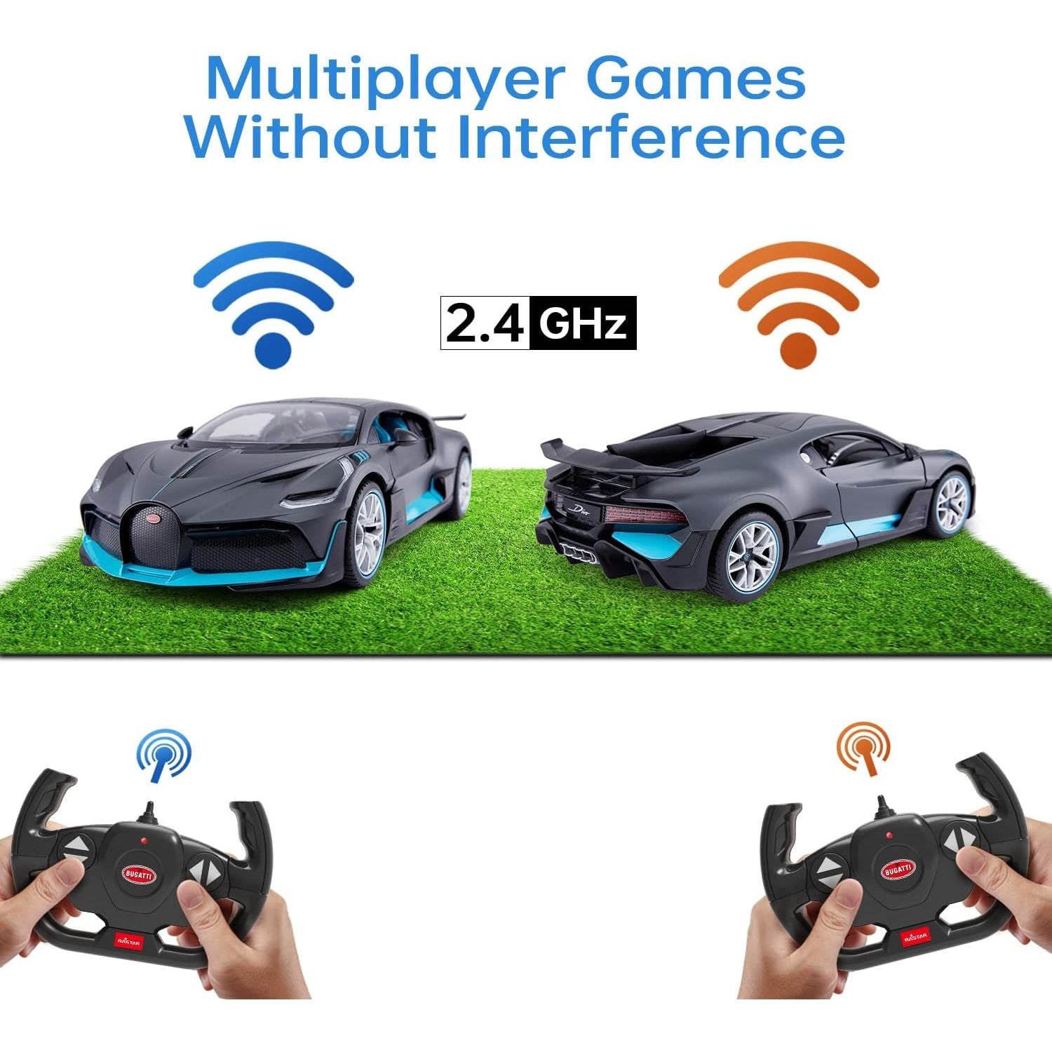 Buy now RASTAR RC Car | 1/14 Scale 2.4Ghz Bugatti Divo Radio Remote Control R/C Toy Car Model Vehicle for Boys Kids at indiglob india