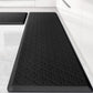 Kitchen Mat [2 PCS] Cushioned Anti-Fatigue Floor Mat, Waterproof Non-Skid Ergonomic Comfort Foam Rugs, Standing Mat for Kitchen, Floor,Office, Sink, Laundry(Grey)