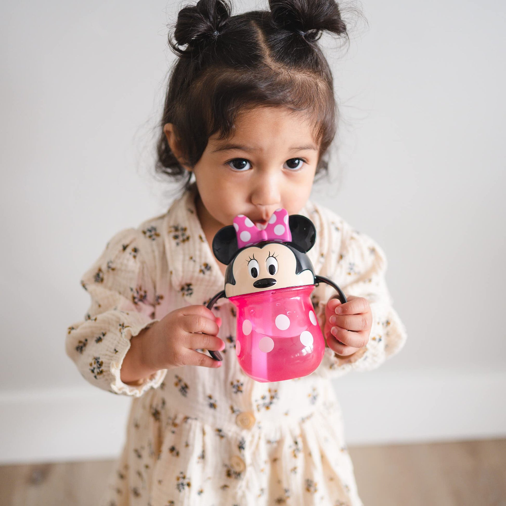 Buy now The First Years Disney Minnie Mouse Trainer Straw Cup - Disney Toddler Cups with Straw - 9 Months and Up - 7 Oz at indiglob india