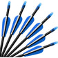 Archery Targeting Arrows 28inch Practice Arrows for Recurve Bow Fiberglass Training Arrows for Kids Youth and Teens (12Pcs/6Pcs)