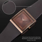 SIBOSUN Mens Watch Men's Square Watches for Men Fashion Minimalist Quartz Wrist Square Watches