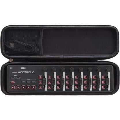 Aproca Hard Travel Protective Case compatible with KORG nanoKONTROL2 / NANOKEY2WH / nanoPAD2 Slim-Line USB Control Surface/MIDI Pads