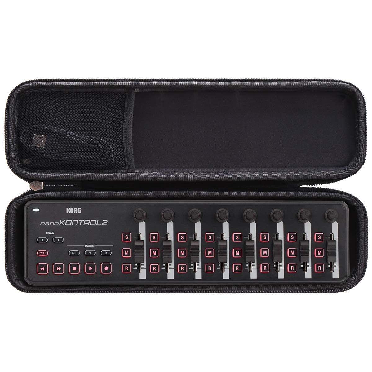 Buy now Aproca Hard Travel Protective Case compatible with KORG nanoKONTROL2 / NANOKEY2WH / nanoPAD2 Slim-Line USB Control Surface/MIDI Pads at indiglob india