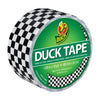 Duck Brand Duck Printed Duct Tape, Checker, 1.88 Inches x 10 Yards, Single Roll (280410) - Checker