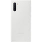 Samsung Galaxy Note10 Case, Leather Back Protective Cover - White (US Version with Warranty) - EF-VN970LWEGUS