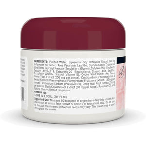 Source Naturals Phyto-Estrogen Cream, Paraben-Free, from Non-GMO Soy - 2 oz Cream