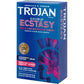 Trojan Double Ecstasy Lubricated Condoms - 10 Count