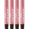 Burt's Bees Shimmer Lip Tint Set, Tinted Lip Balm Stick, Moisturizing for All Day Hydration with Natural Origin Glowy Pigmented Finish & Buildable Color, Guava (4-Pack) - Peony
