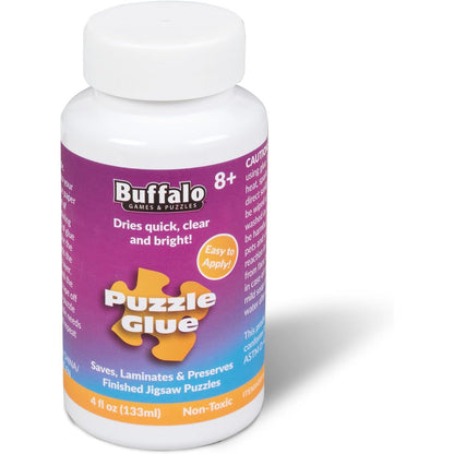 Puzzle Presto Peel & Stick Saver: The Original and Still the Best Way to Preserve Your Finished Puzzle! - 6 Adhesive Sheets and 2 Adhesive Hangers