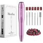 Buy now MelodySusie Pen-Shaped Portable USB Nail Drill, PC120I 20000RPM Electric Nail File with Compact Design for All Nail Care, Manicure Polishing, Shaping & Gel Removal at Home for Beginners Purple at indiglob india