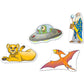 Melissa & Doug Sticker Collection Book: Dinosaurs, Vehicles, Space, and More - 500+ Stickers - FSC Certified