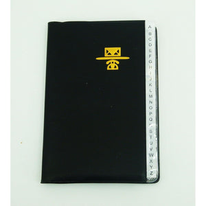 Personal Phone and Address Book Medium Size 4 inch x 6 inch