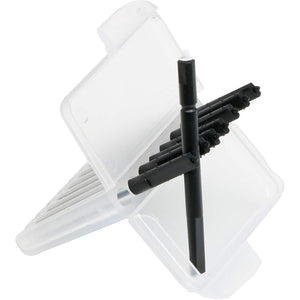 Hearing aid Wax Guard Filter for phonak, widex and Resound Wax Traps Hear Clear Cleaning kit Accessory (40 Filters) (Black)