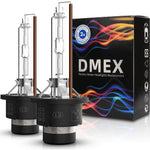 Buy now DMEX D4S HID Headlight Bulbs Xenon 35W Replacement 66440 42402 42402WX - Pack of 2, 8000K White Blue (Not fit Halogen Headlamp) 4300K Warm White D2S at indiglob india