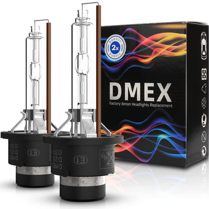 Buy now DMEX D4S HID Headlight Bulbs Xenon 35W Replacement 66440 42402 42402WX - Pack of 2, 8000K White Blue (Not fit Halogen Headlamp) 4300K Warm White D2S at indiglob india