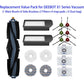 DEEBOT X1 Series Replacement Accessories Set Fit for ECOVACS X1 Omni / X1 TURBO Robot Vacuum Include 1 Main Brush 6 Side Brushes 2 Filter 4 Mop Pads 3 Dust bag Parts