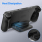 Buy now KUNSLUCK Stand Base for Steam Deck/Nintendo Switch 2, Steam Deck Stand with Anti-Slip Silicone Pad (Black) at indiglob india