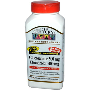 21st Century Glucosamine Chondroitin 500/400mg - Double Strength, cp 150 Count