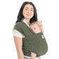 Buy now KeaBabies Baby Wrap Carrier - All in 1 Original Baby Carrier Newborn to Toddler Sling, Easy to Wear, Hands Free Bonding, Lightweight, Breathable Infant Wraps (Classic Gray) at indiglob india