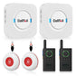 Buy now CallToU Wireless Caregiver Pager Smart Call System 2 SOS Call Buttons/Transmitters 2 Receivers Nurse Calling Alert Patient Help System for Home/Personal Attention Pager 500+Feet Plugin Receiver at indiglob india