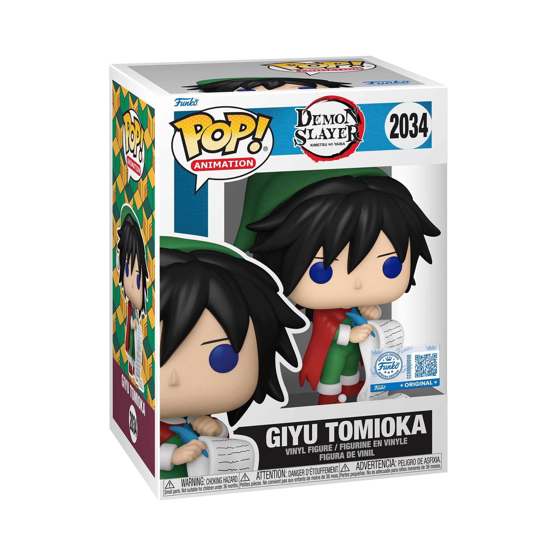Buy now Funko Pop! Animation: Demon Slayer - Giyu Tomioka - Amazon Exclusive - Collectable Vinyl Figure - Gift Idea - Official Merchandise - Toys for Kids & Adults - Anime Fans - Model Figure for Collectors at indiglob india